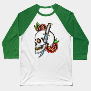 Skull and Sword Baseball T-Shirt